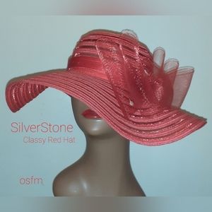 Silverstone Classy Red Sun Hat